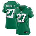 Quinyon Mitchell Philadelphia Eagles Nike Women's Alternate Game Jersey -  Kelly Green