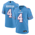 Wan'Dale Robinson Tennessee Titans Nike Team Game Jersey - Light Blue