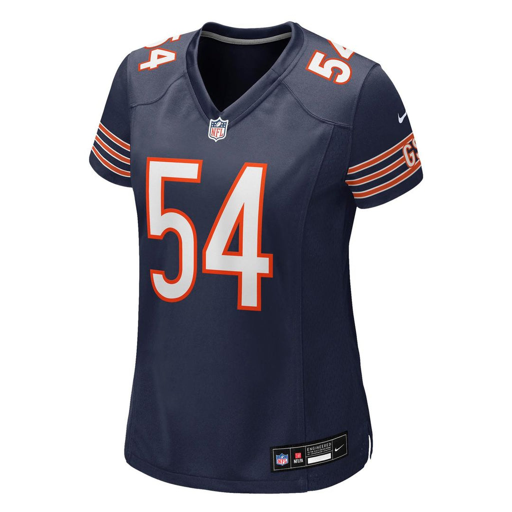 Logan Jones Chicago Bears Nike Women's Team Game Jersey - Navy