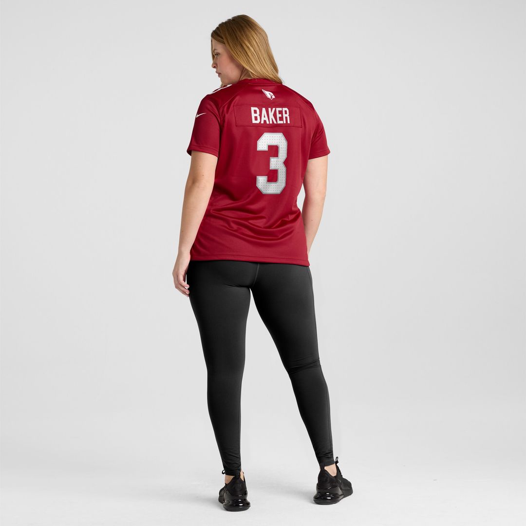 Budda Baker Arizona Cardinals Nike Women's Team Game Jersey -  Cardinal