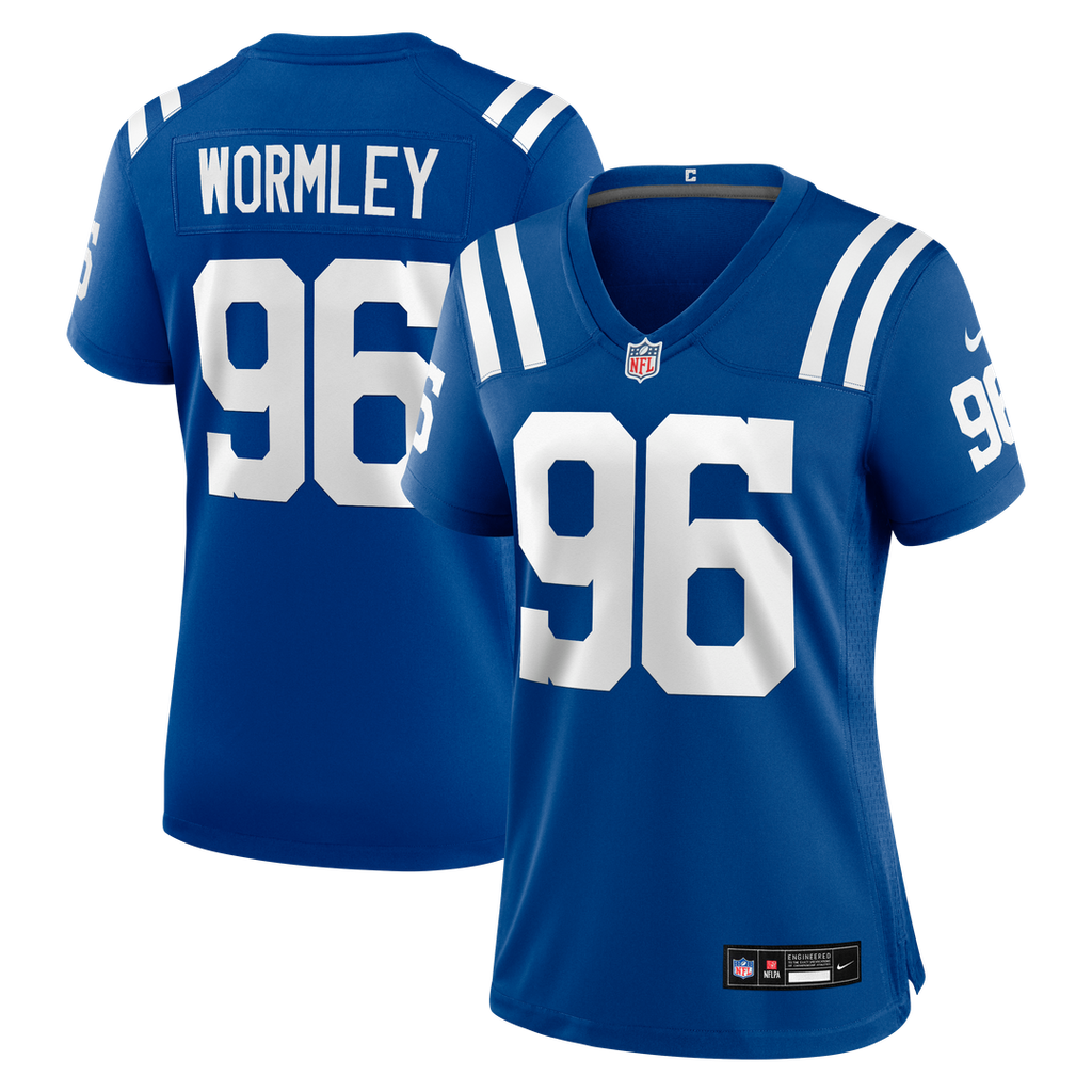 Chris Wormley Indianapolis Colts Nike Women's Team Game Jersey -  Royal