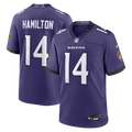 Kyle Hamilton Baltimore Ravens Nike Team Game Jersey - Purple