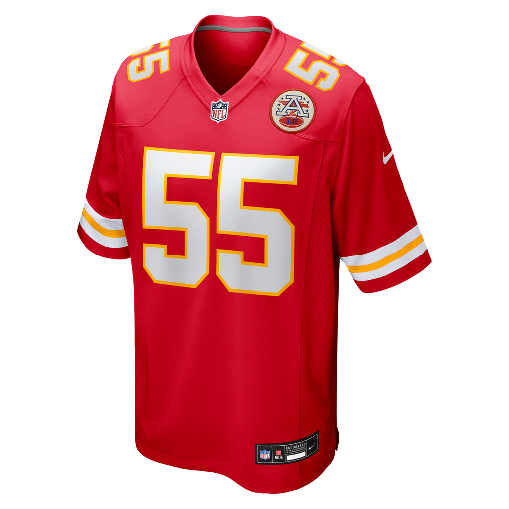 Omarr Norman-Lott Kansas City Chiefs Nike Team Game Jersey -  Red