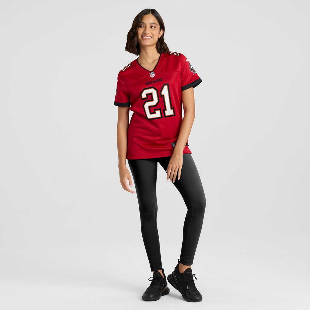 Benjamin Morrison Tampa Bay Buccaneers Nike Women's Team Game Jersey -  Red
