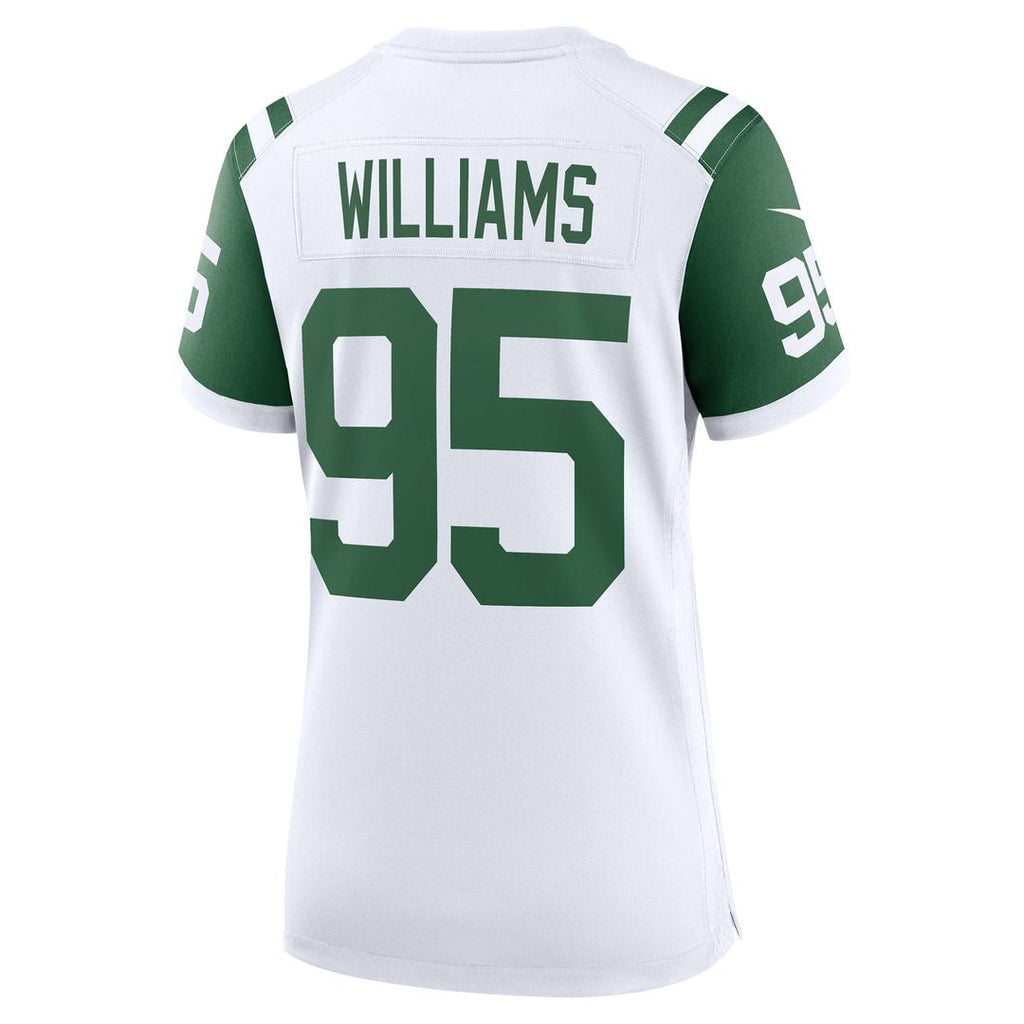 Quinnen Williams New York Jets Nike Women's Alternate Game Jersey - Legacy Black