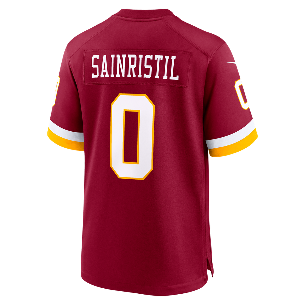 Mike Sainristil Washington Commanders Nike Hail Raiser Alternate Game Jersey - Black