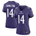Kyle Hamilton Baltimore Ravens Nike Women's Team Game Jersey - Purple