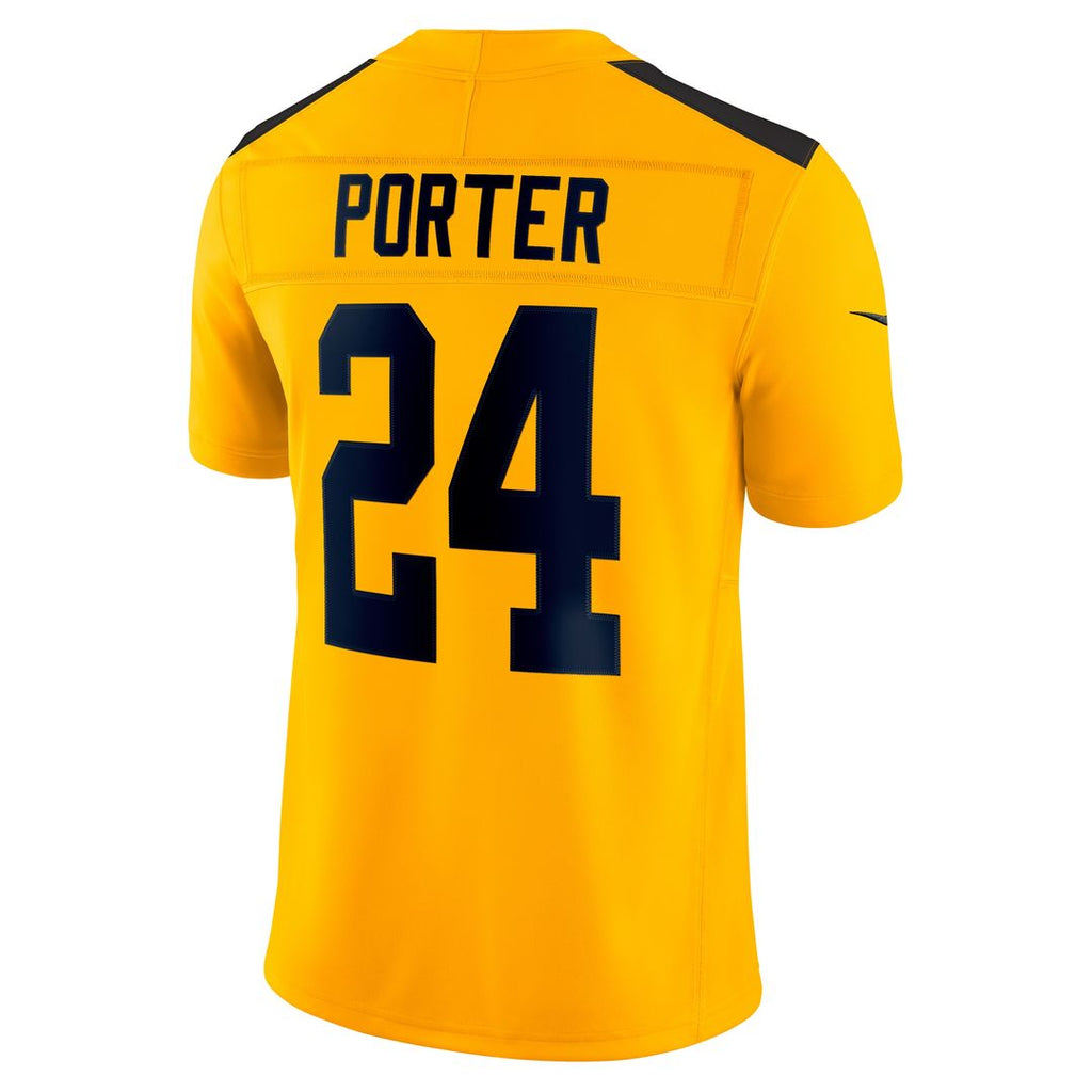 Joey Porter Jr. Pittsburgh Steelers Nike Vapor F.U.S.E. Limited Jersey - Black