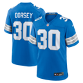 Khalil Dorsey Detroit Lions Nike Team Game Jersey -  Blue
