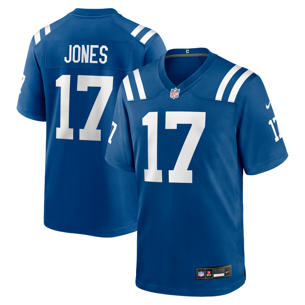 Daniel Jones Indianapolis Colts Nike Team Game Jersey -  Royal