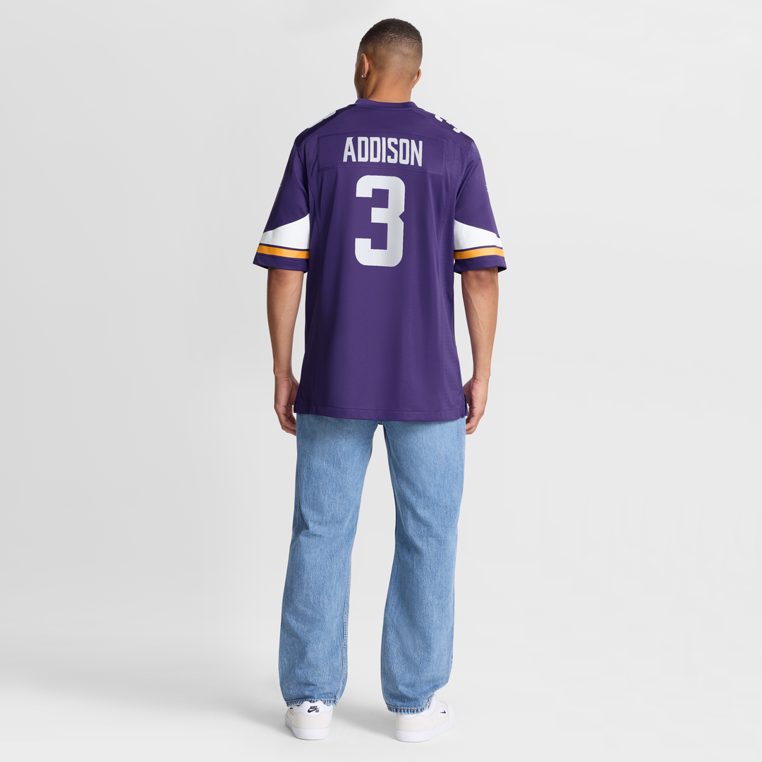 Jordan Addison Minnesota Vikings Nike  Game Jersey - Purple