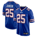 Ty Johnson Buffalo Bills Nike Team Game Jersey - Royal