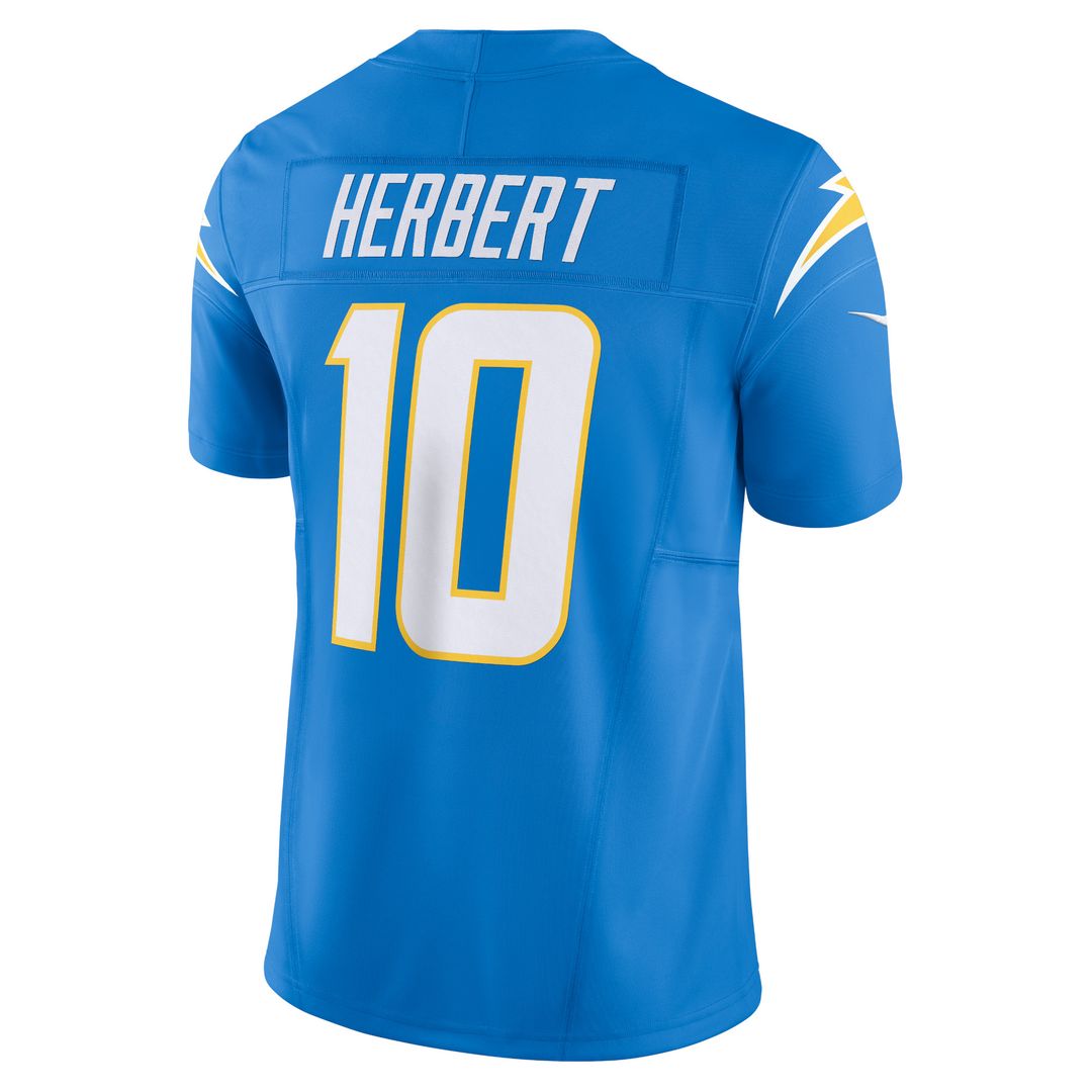 Justin Herbert Los Angeles Chargers Nike Vapor F.U.S.E. Limited Jersey - Royal