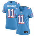 Jermaine Johnson II Tennessee Titans Nike Women's Team Game Jersey -  Light Blue