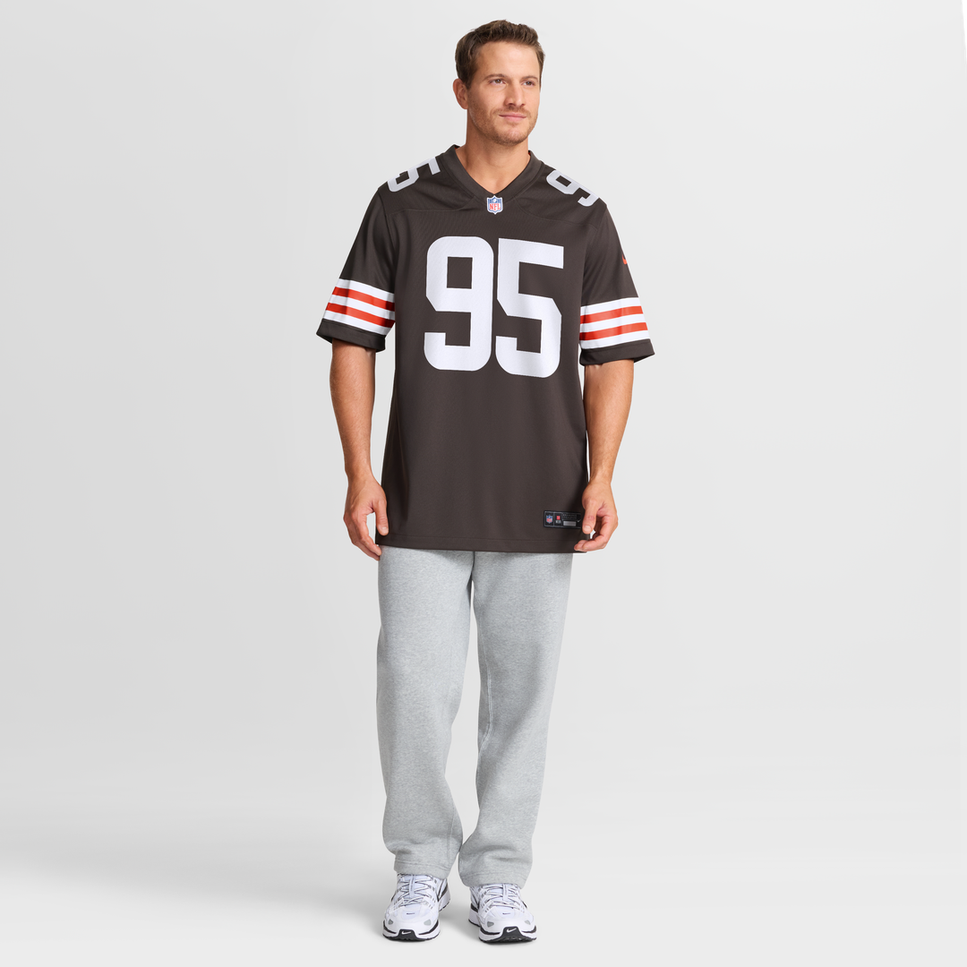 Myles Garrett Cleveland Browns Nike Team Game Jersey -  Brown