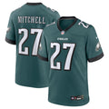 Quinyon Mitchell Philadelphia Eagles Nike  Player Game Jersey - Midnight Green