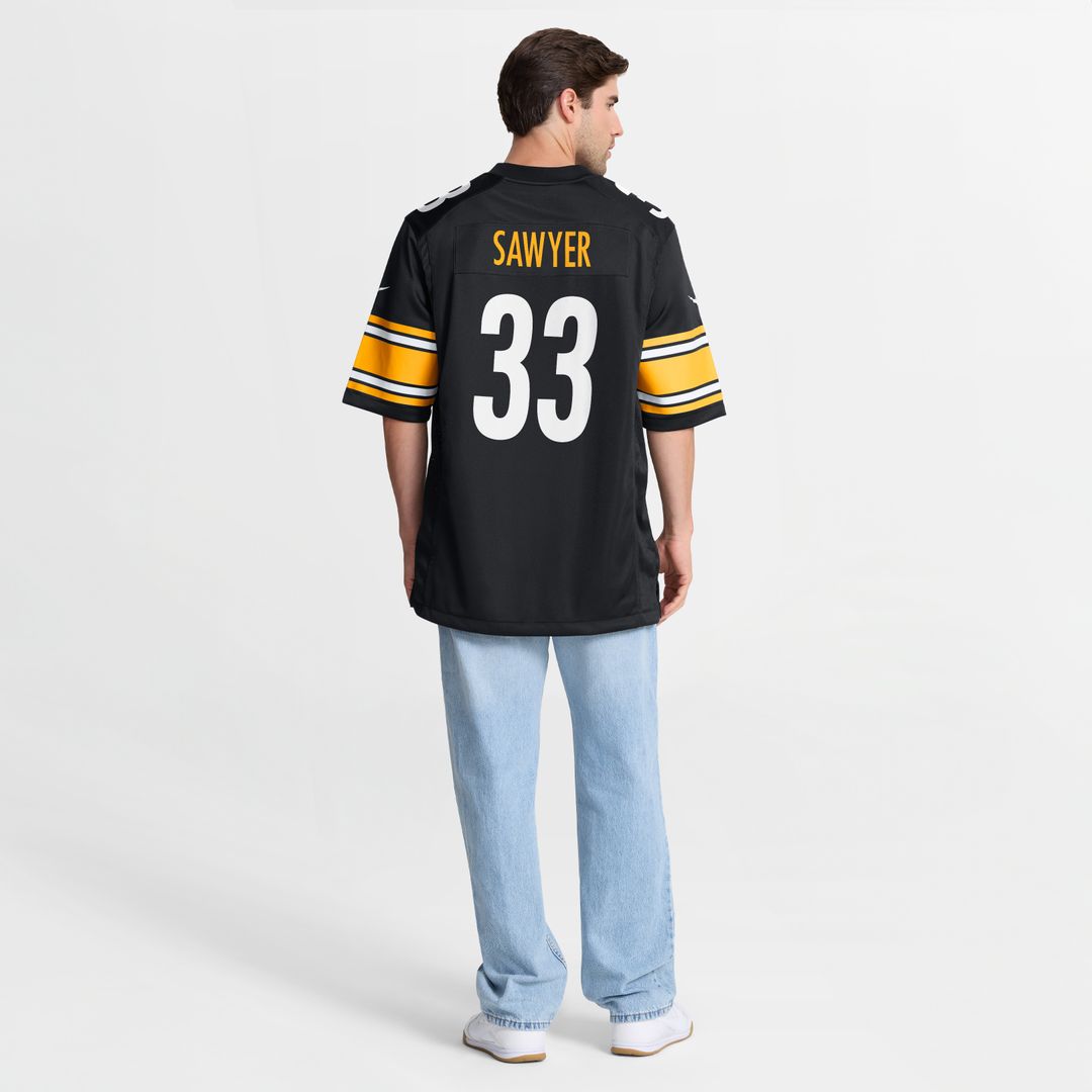 Jack Sawyer Pittsburgh Steelers Nike Team Game Jersey -  Black