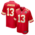 Nazeeh Johnson Kansas City Chiefs Nike Game Player Jersey - Red