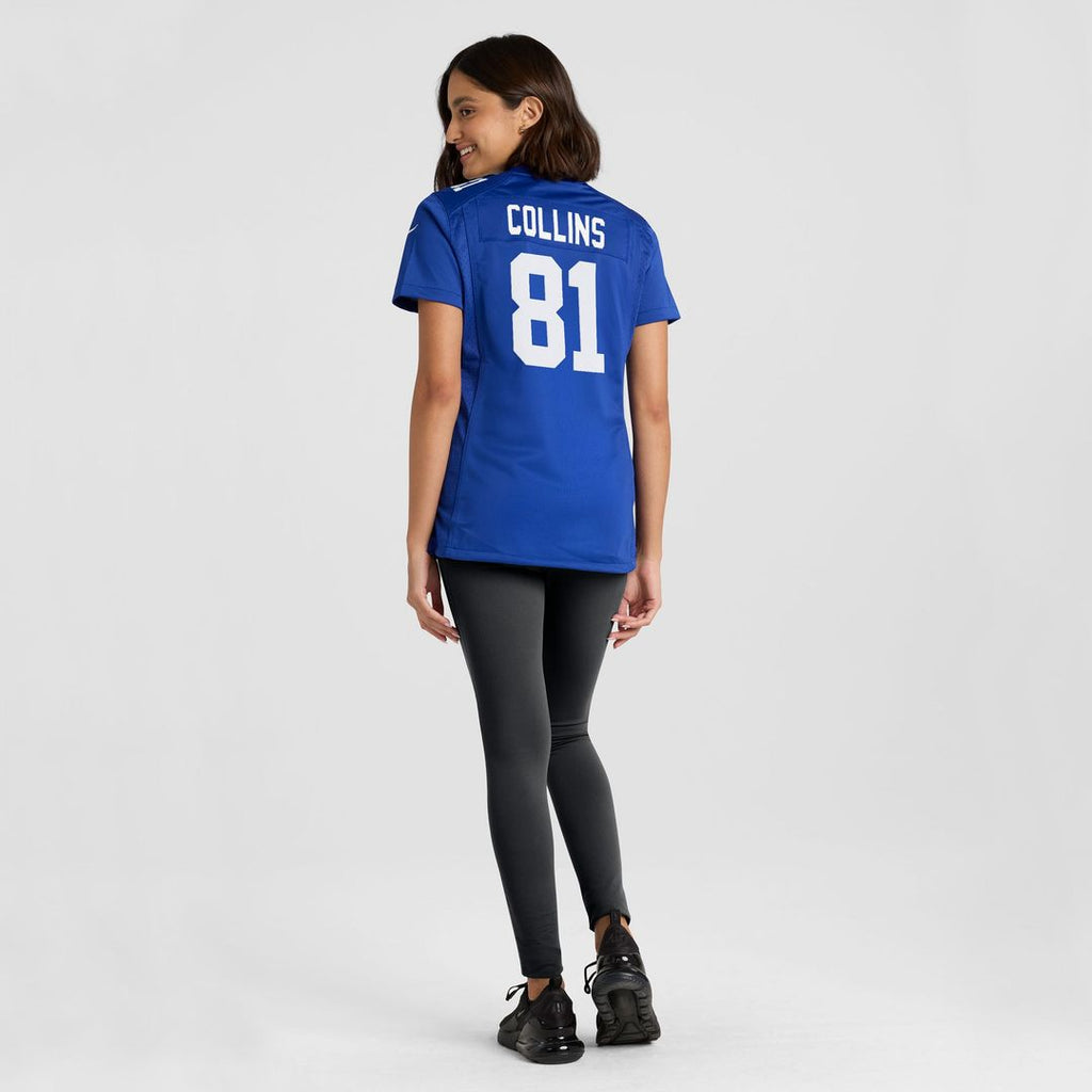 Beaux Collins New York Giants Nike Women's Team Game Jersey -  Royal