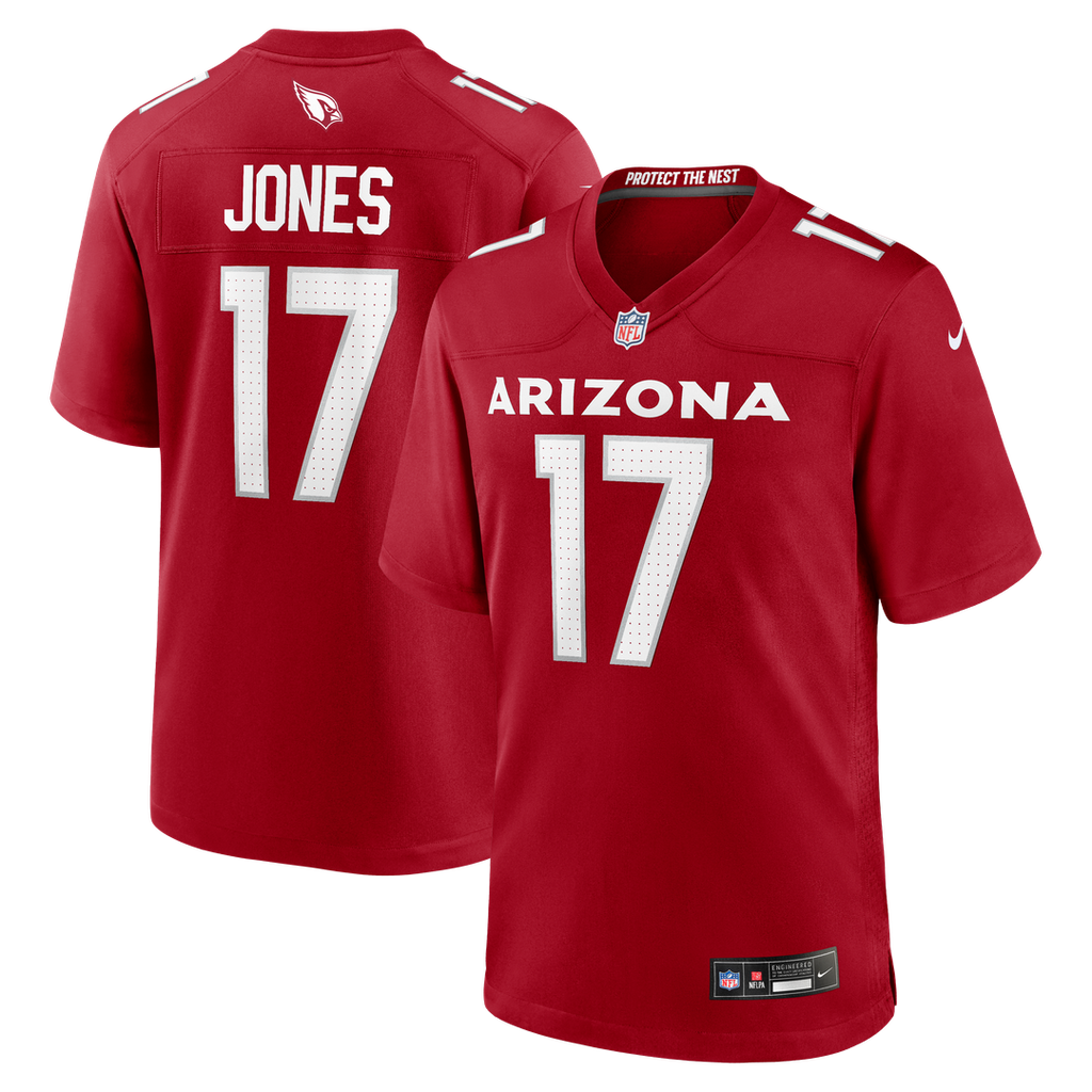 Zay Jones Arizona Cardinals Nike Team Game Jersey -  Cardinal