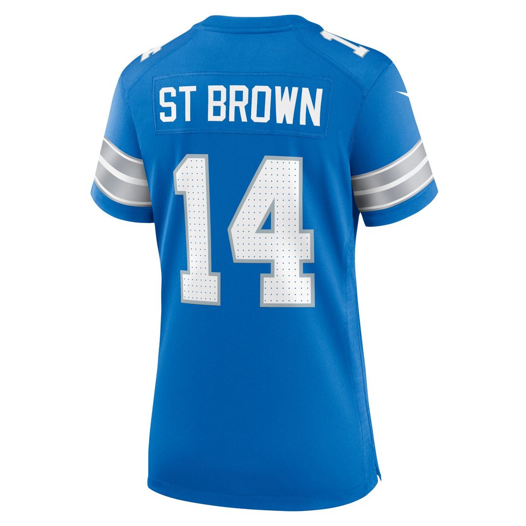 Amon-Ra St. Brown Detroit Lions Nike Women's 2nd Alternate Game Jersey - Black