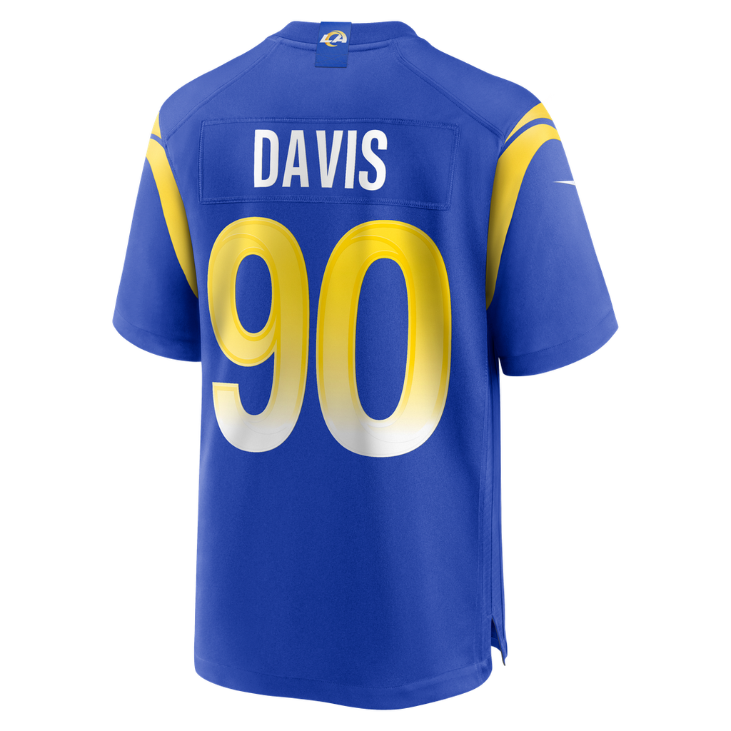 Tyler Davis Los Angeles Rams Nike Team Game Jersey -  Royal