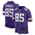 Ben Yurosek Minnesota Vikings Nike Team Game Jersey -  Purple