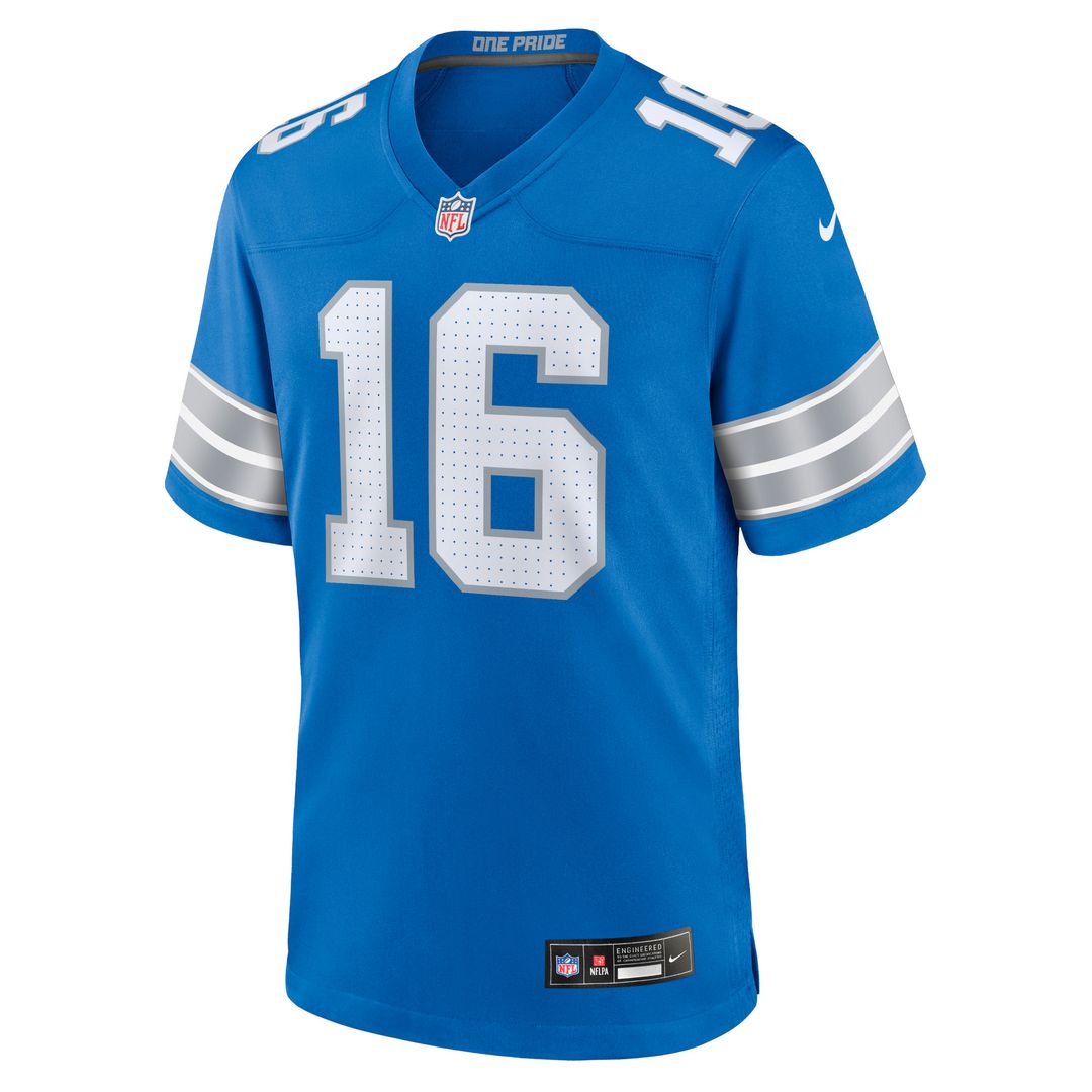 Jared Goff Detroit Lions Nike 2nd Alternate Game Jersey - Black