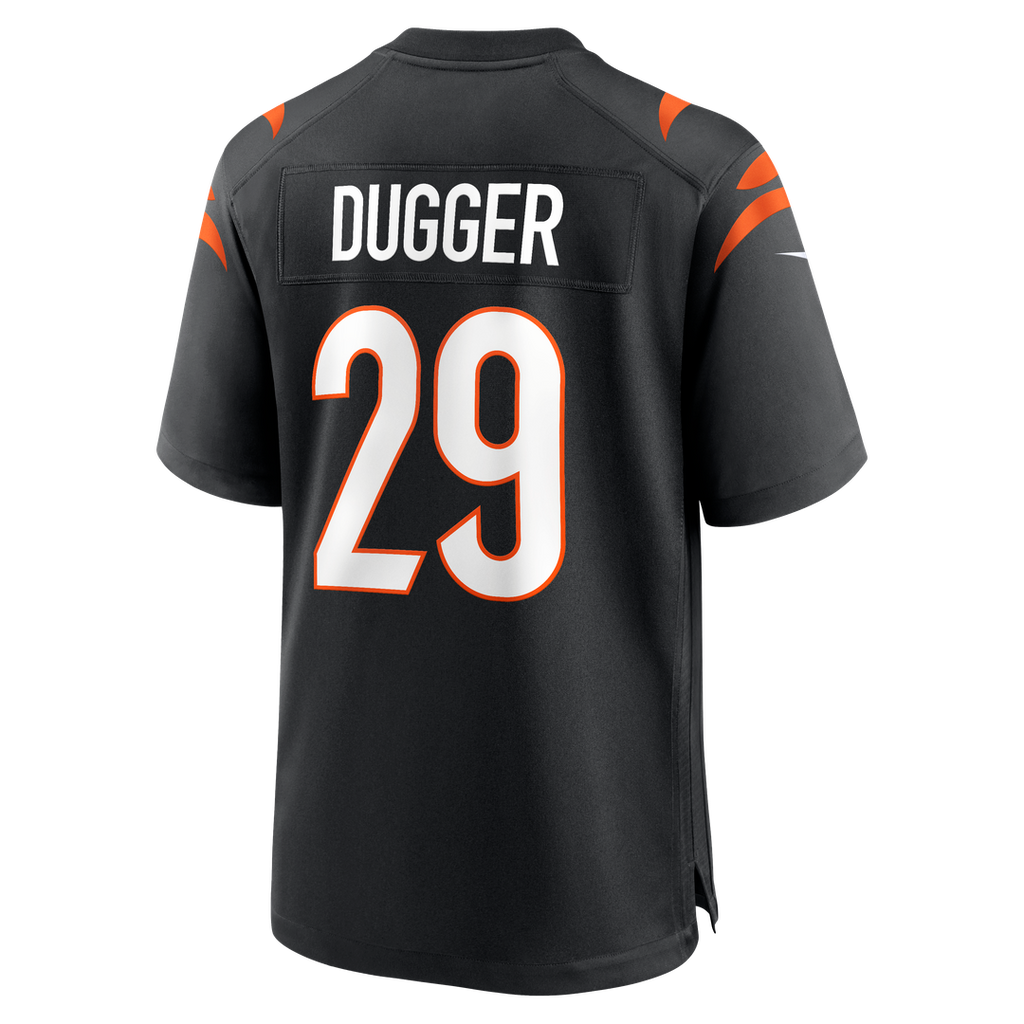 Kyle Dugger Cincinnati Bengals Nike Team Game Jersey -  Black