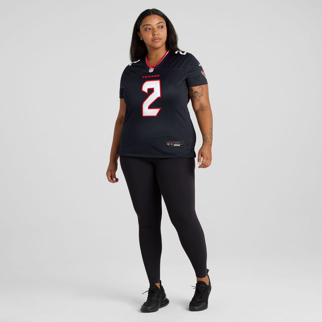 Calen Bullock Houston Texans Nike Women's Team Game Jersey -  Navy