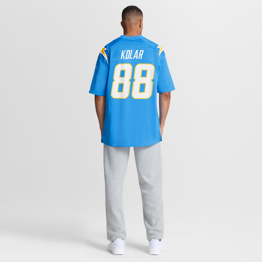 Charlie Kolar Los Angeles Chargers Nike Team Game Jersey -  Powder Blue