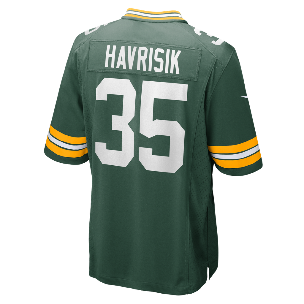 Lucas Havrisik Green Bay Packers Nike Team Game Jersey -  Green