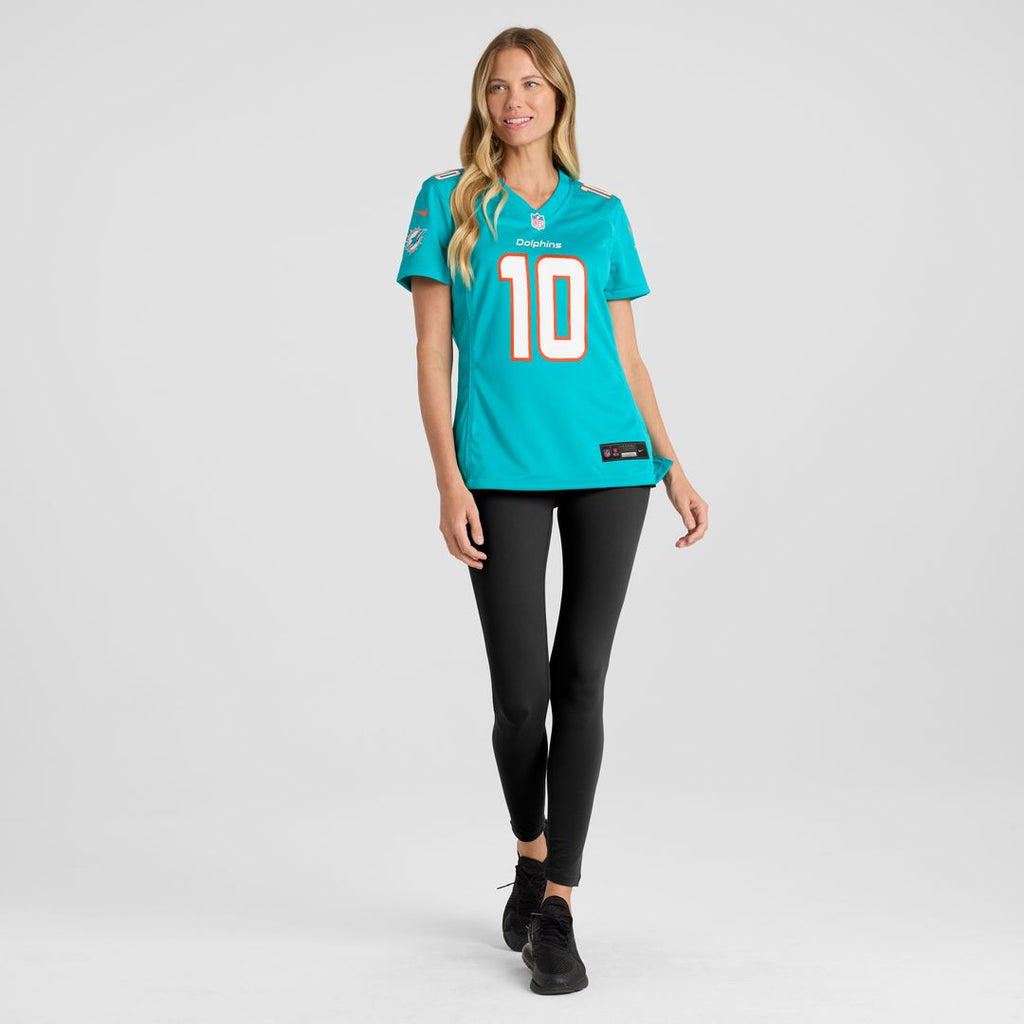Jacob Rodriguez Miami Dolphins Nike Women's Team Game Jersey - Aqua
