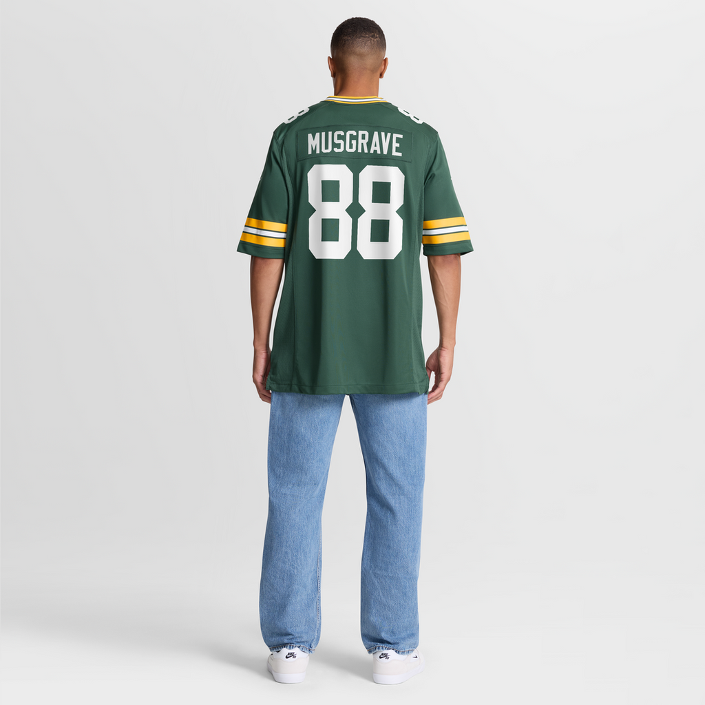 Luke Musgrave Green Bay Packers Nike  Game Jersey -  Green