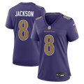 Lamar Jackson Baltimore Ravens Nike Women's Alternate Game Jersey - Purple
