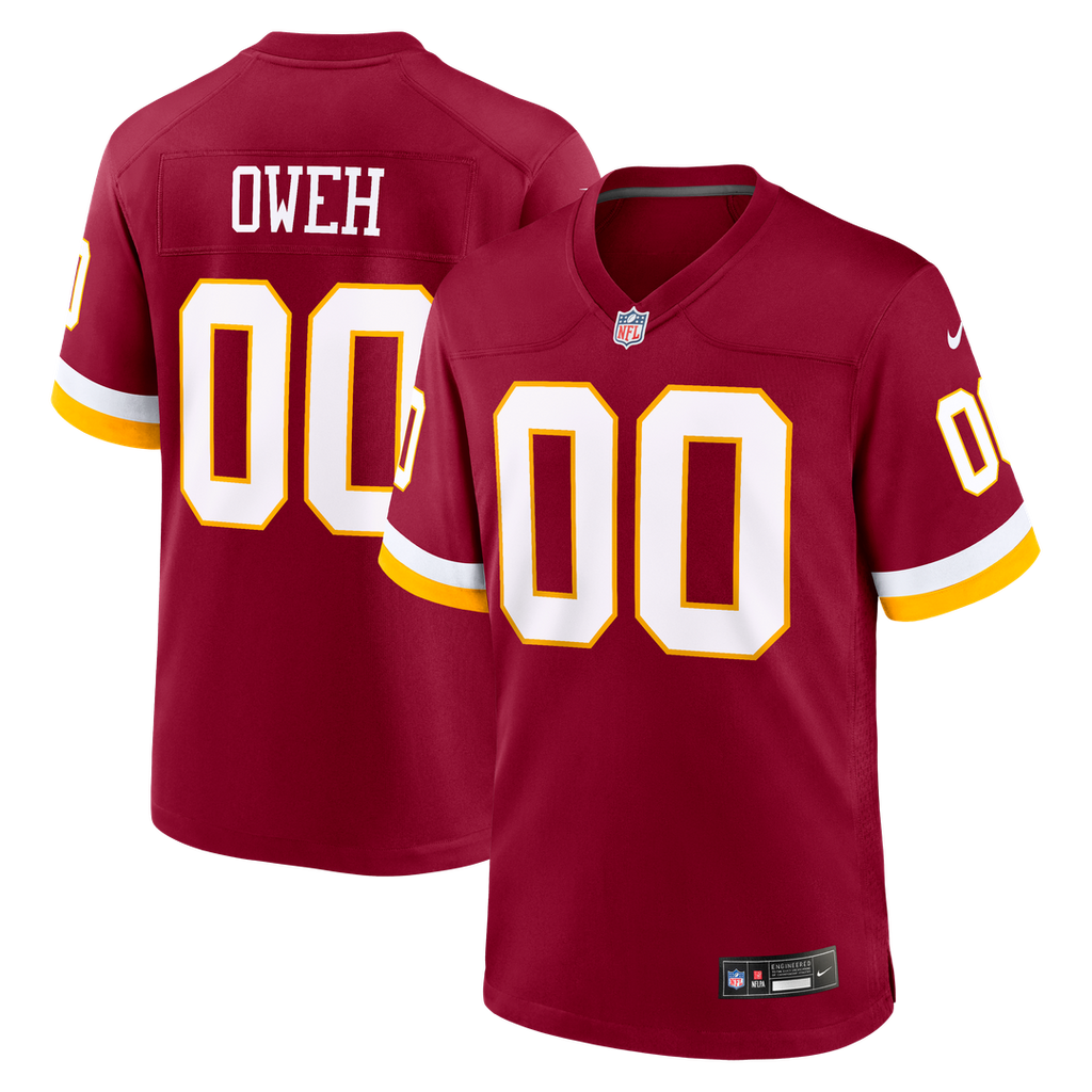 Odafe Oweh Washington Commanders Nike Game Jersey - Burgundy