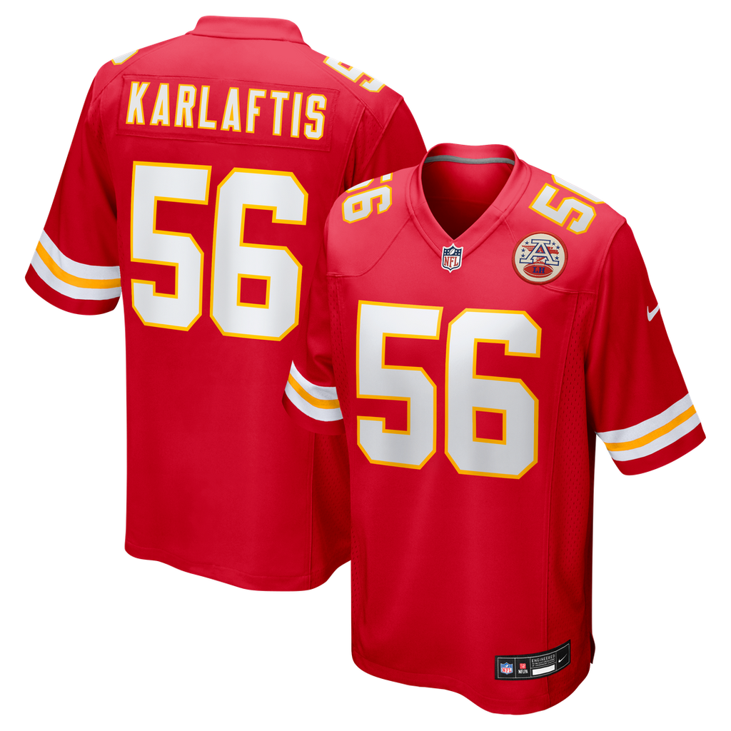 George Karlaftis Kansas City Chiefs Nike Player Game Jersey - Red