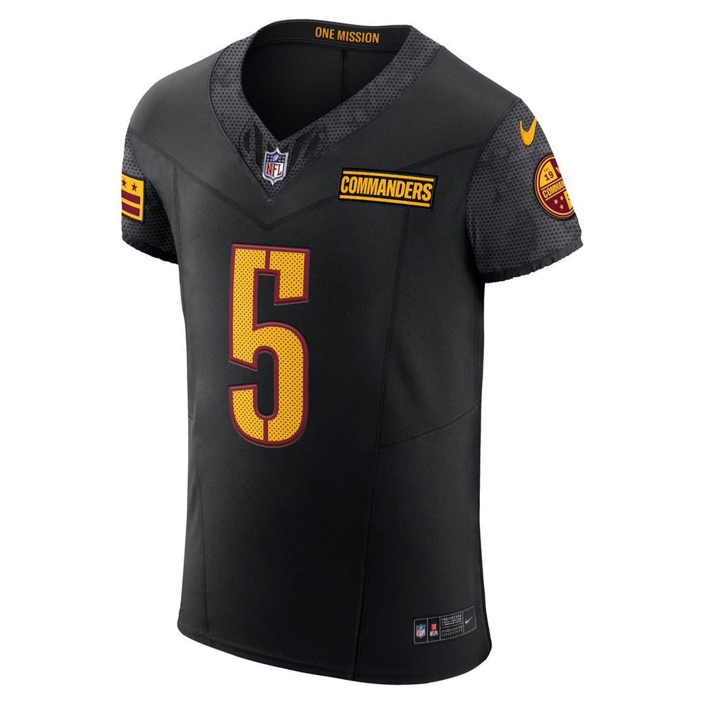 Jayden Daniels Washington Commanders Nike Team  Vapor F.U.S.E. Elite Jersey - Burgundy