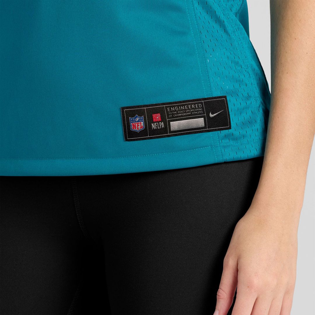 Danny Striggow Jacksonville Jaguars Nike Women's Team Game Jersey -  Teal