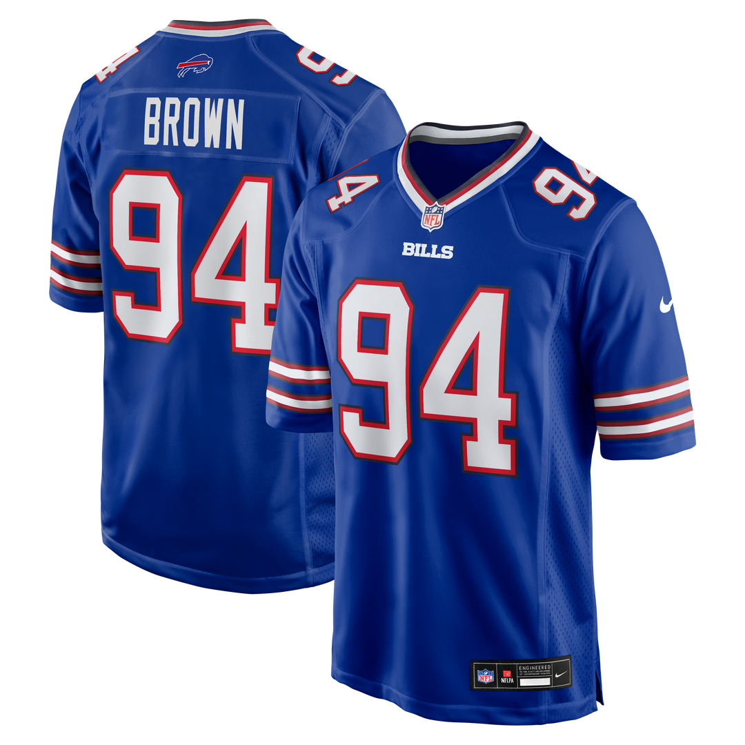 Andrew Brown Buffalo Bills Nike  Game Jersey -  Royal