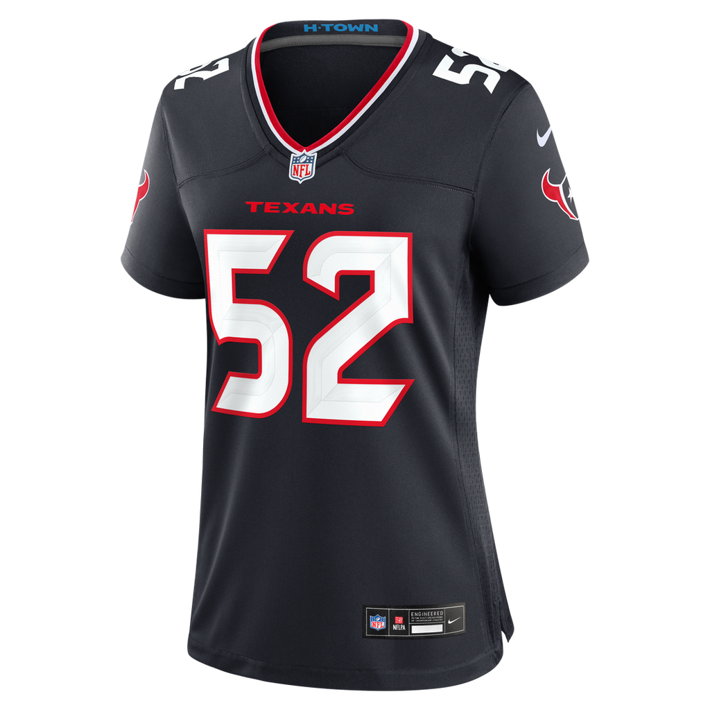 Xavier Thomas Houston Texans Nike Women's Team Game Jersey -  Navy