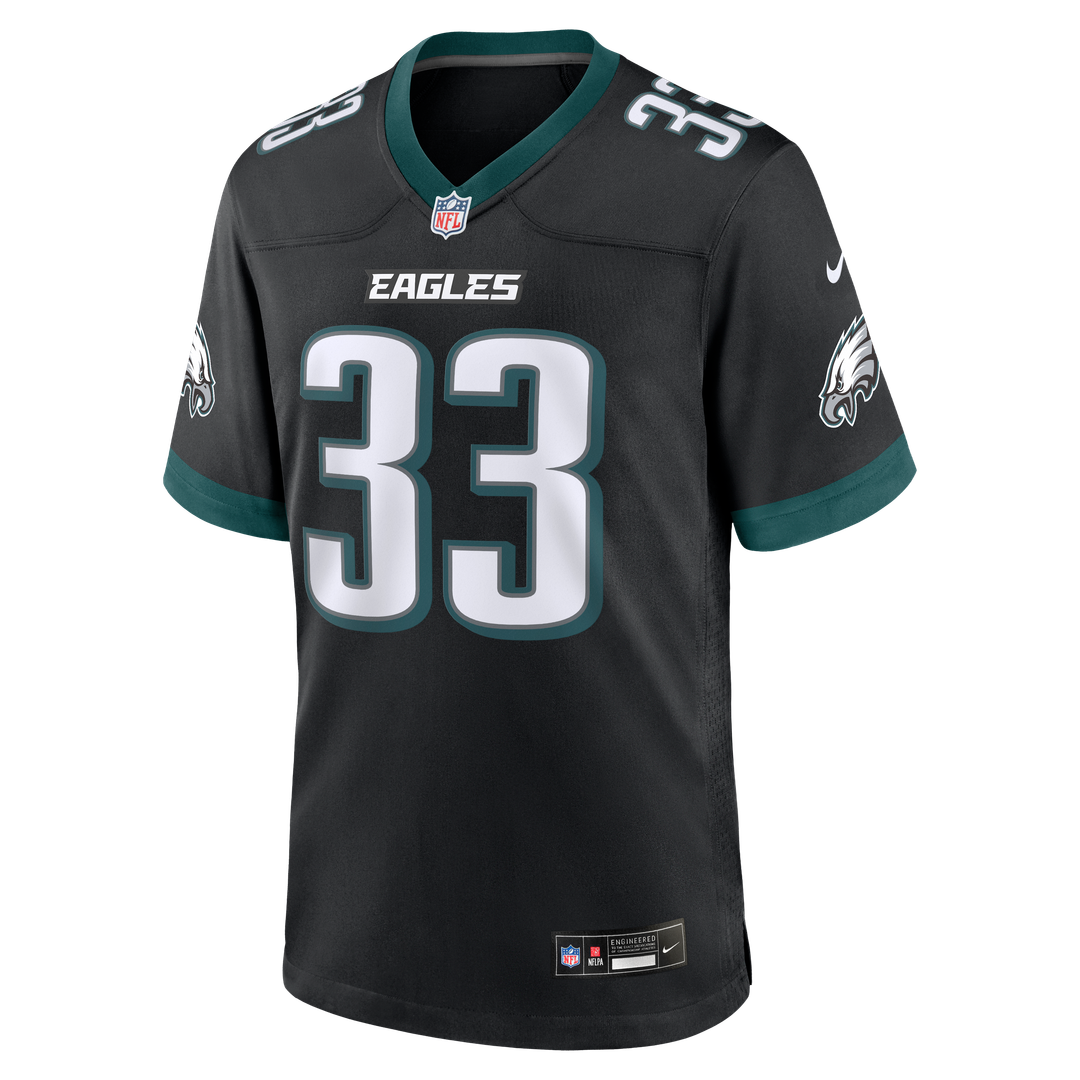 Cooper DeJean Philadelphia Eagles Nike Alternate Game Jersey -  Black