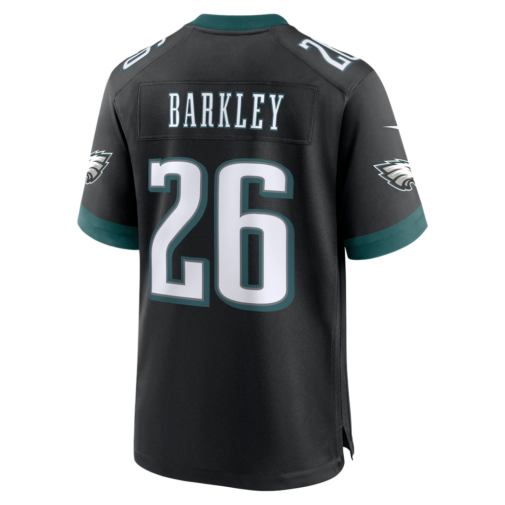 Saquon Barkley Philadelphia Eagles Nike Alternate Game Jersey -  Black