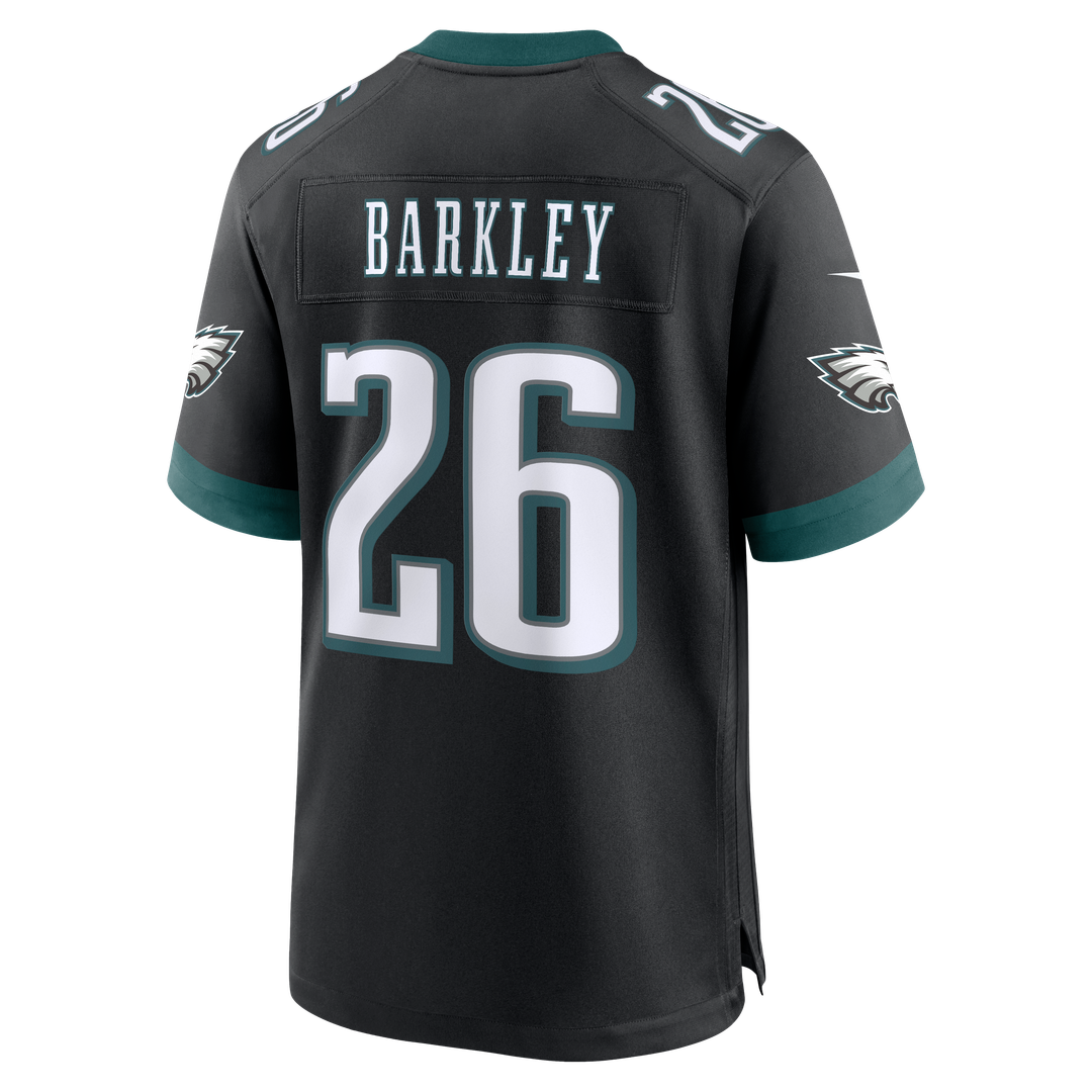 Saquon Barkley Philadelphia Eagles Nike Alternate Game Jersey -  Black