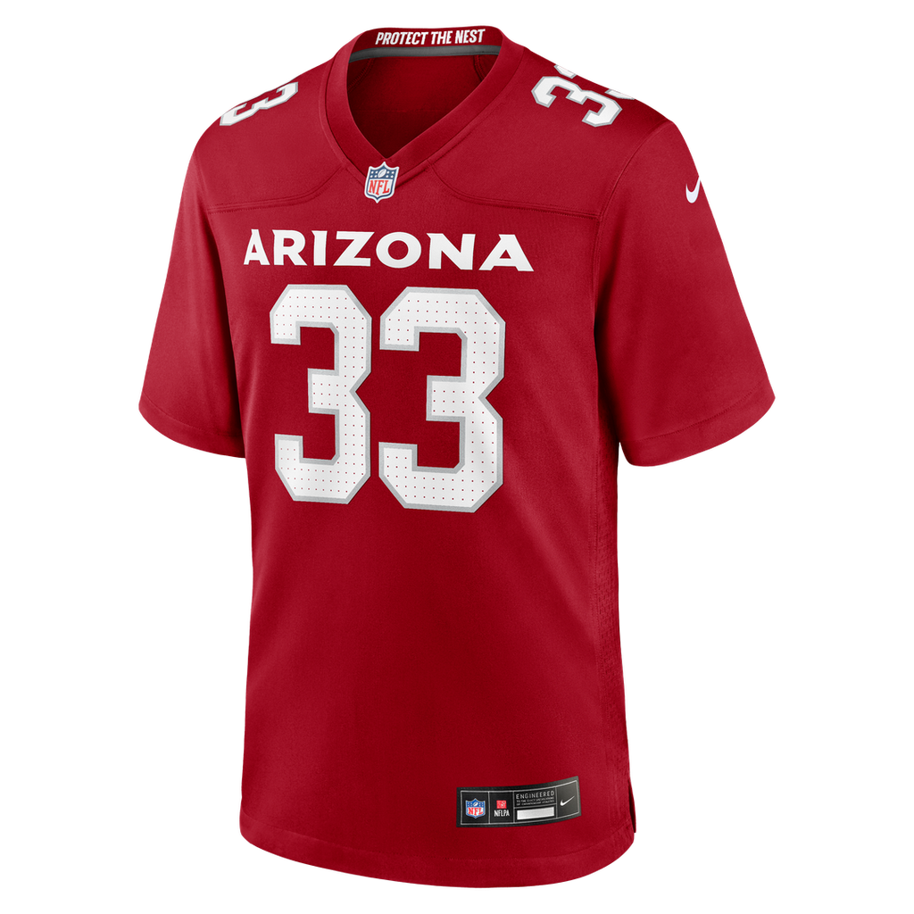 Trey Benson Arizona Cardinals Nike Team Game Jersey -  Cardinal