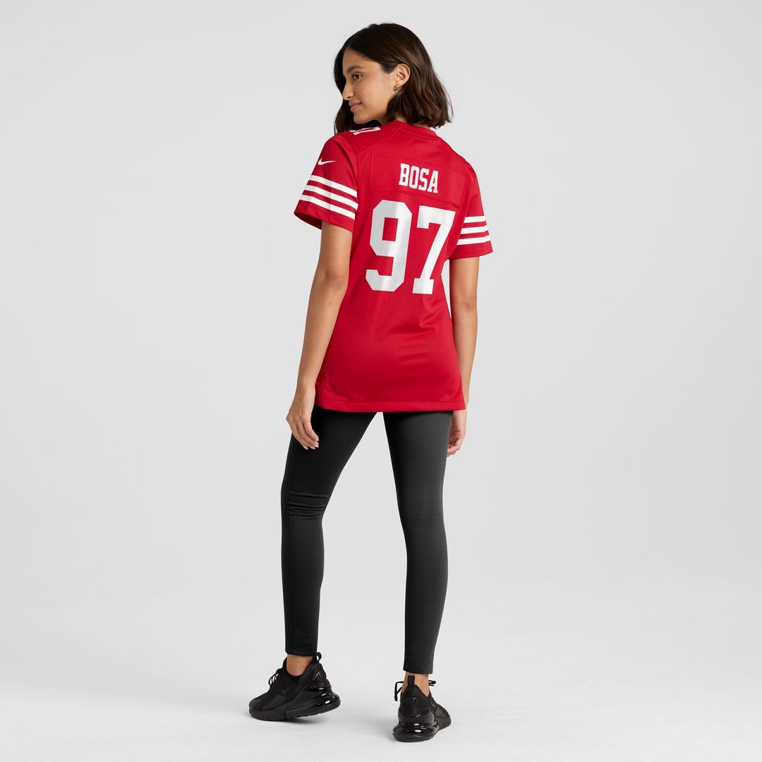 Nick Bosa San Francisco 49ers Nike Women's Player Jersey - Scarlet