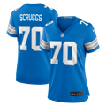 Juice Scruggs Detroit Lions Nike Women's Team Game Jersey -  Blue