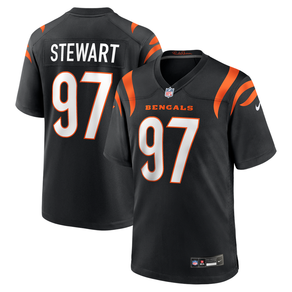 Shemar Stewart Cincinnati Bengals Nike Team Game Jersey -  Black