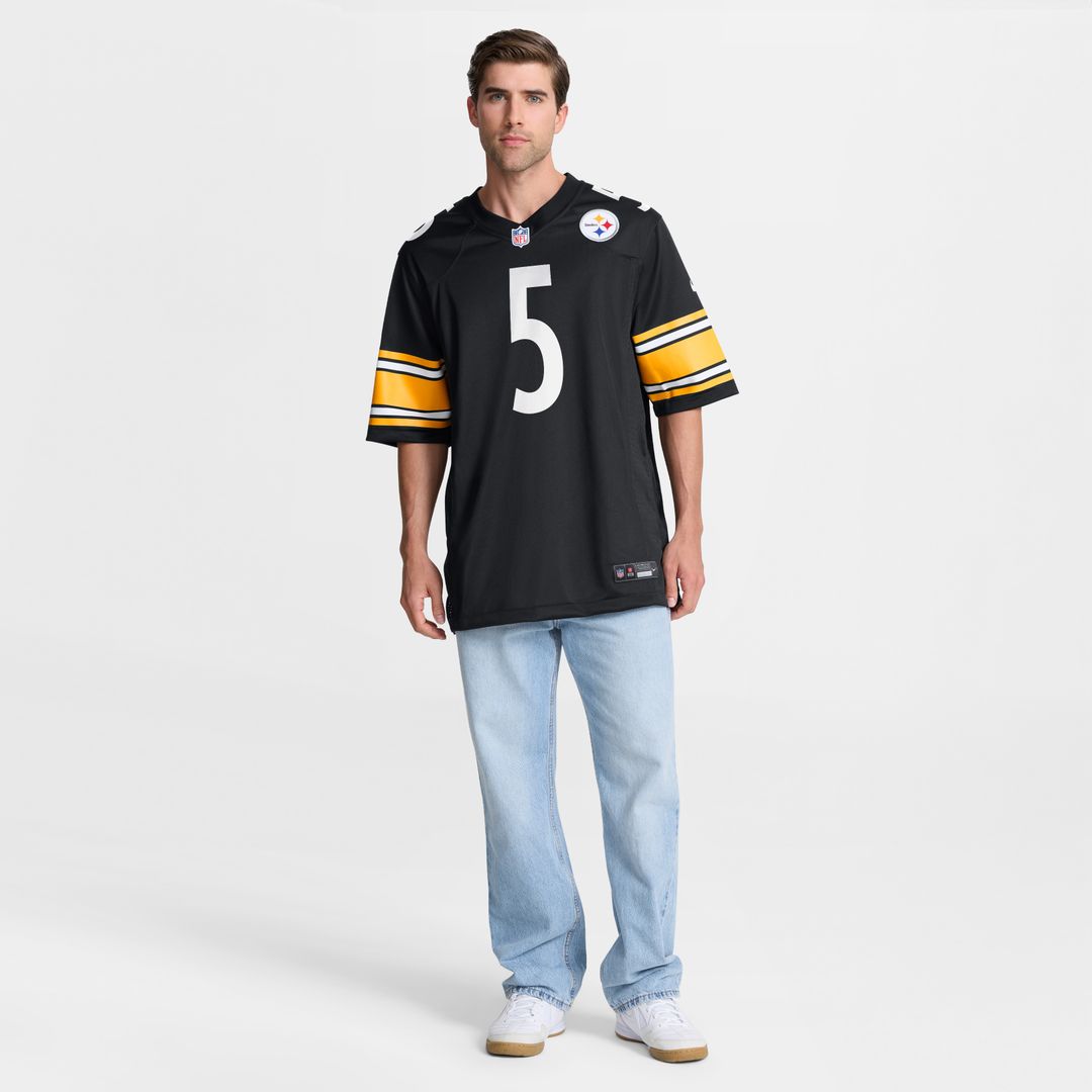 Cameron Johnston Pittsburgh Steelers Nike  Game Jersey -  Black