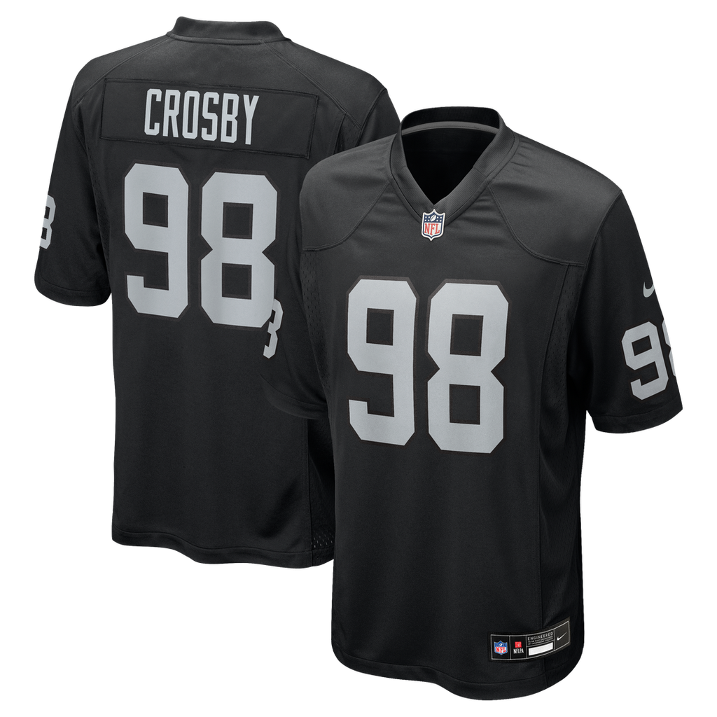 Maxx Crosby Las Vegas Raiders Nike Game Jersey - Black